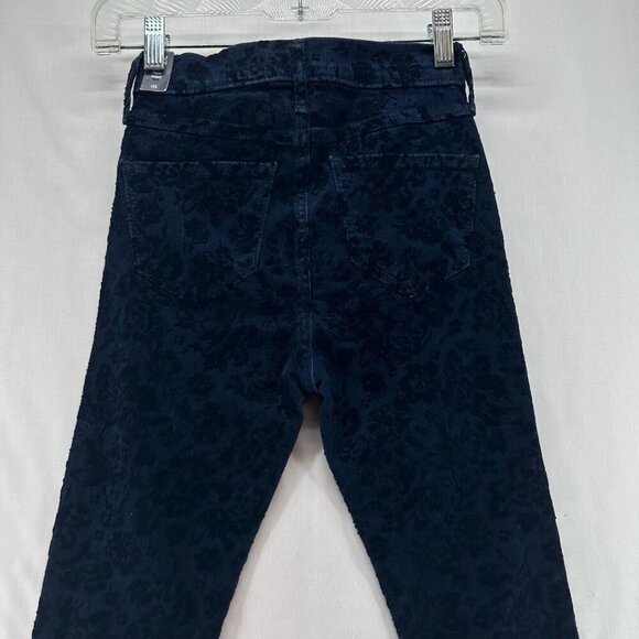 Abercrombie Kids Jeans Girls Sz 14 Slim Super Skinny Denim Dark Washed Blue - Picture 5 of 11